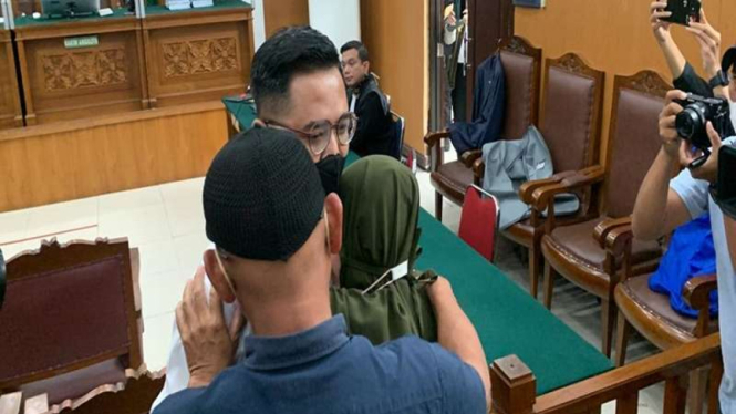 Irfan Widyanto bertemu ibu dan ayahnya