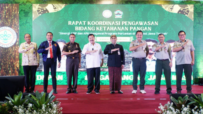 Rapat Koordinasi Pengawasan (Rakorwas) Bidang Ketahanan Pangan Provinsi Jateng