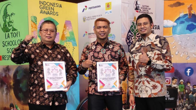 JICT Raih penghargaan Program Rumah Belajar dan Pengembangan Edukasi Iklim