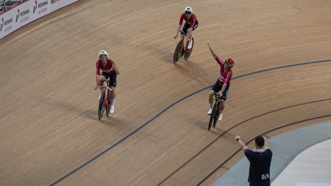 Tim Denmark di UCI Track Nations Cup 2023