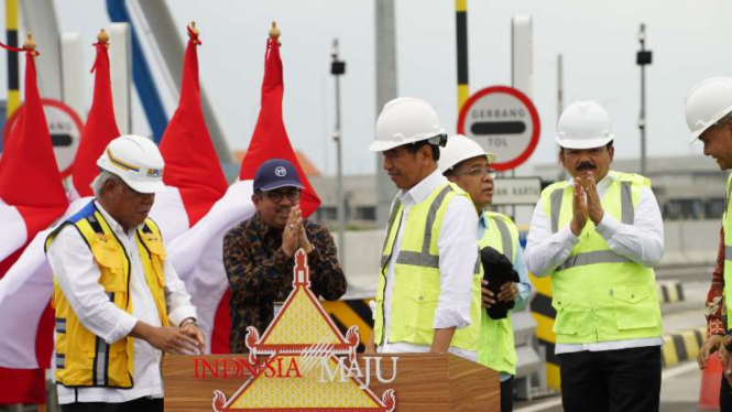 Peresmian Jalan Tol Semarang-Demak Seksi II.