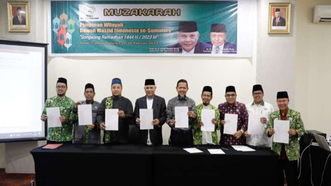 Muzakarah pimpinan wilayah Dewan Masjid Indonesia (DMI) se-Sumatera