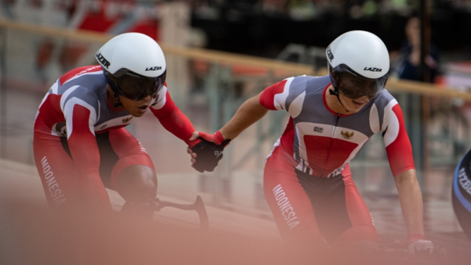 Pembalap Indonesia di UCI Track Nations Cup 2023