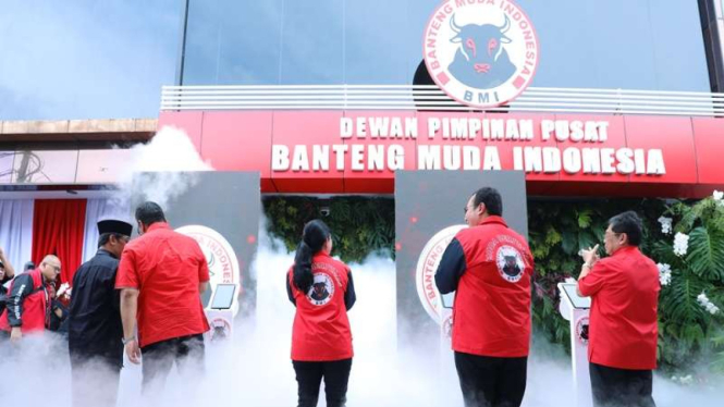 Peresmian gedung DPP Banteng Muda Indonesia (BMI)