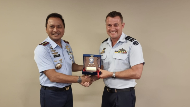 VIVA Militer: Pangkoopsudnas gelar pertemuan dengan Commander AU Australia