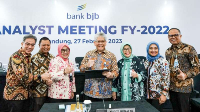 Kinerja Bisnis Bank BJB dalam Analyst Meeting Full Year 2022