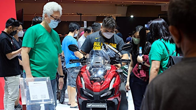 VIVA Otomotif: Booth motor Honda di IIMS 2023