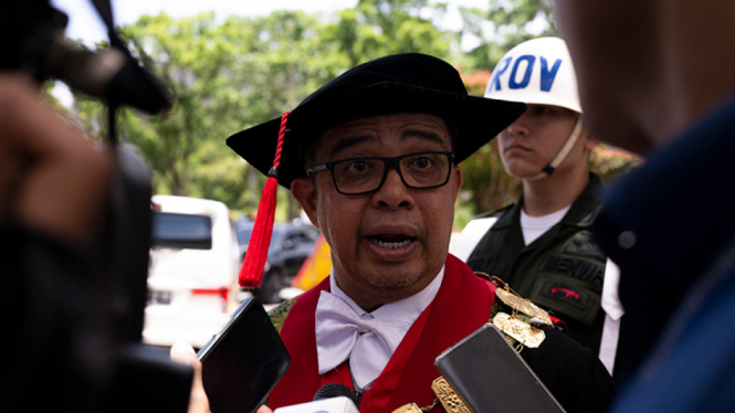 Rektor Universitas Andalas (Unand) Prof Yuliandri.