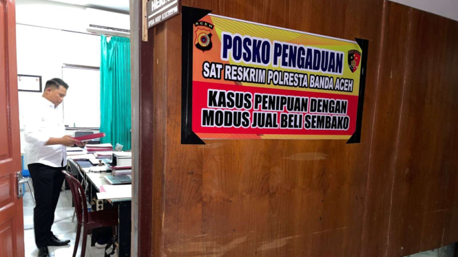 Polresta Banda Aceh Buka Posko Pengaduan Korban Jual Beli Sembako