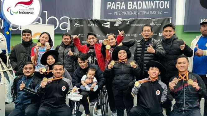 Tim para bulutangkis Indonesia sabet 7 emas di Spanyol