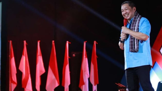 Ketum Partai Gelora Anis Matta Konsolidasi di Sulawesi Barat