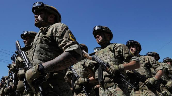 VIVA Militer: Pasukan Neo-Nazi dari Batalyon Aidar Angkatan Darat Ukraina