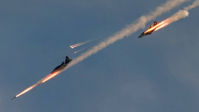 VIVA Militer: Jet tempur Sukhoi Su-25 Grach Pasukan Dirgantara Rusia (VKS)
