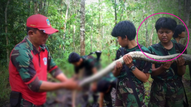 VIVA Militer: Prasis Semaba TNI AU latihan survival di Tahura Bunder.
