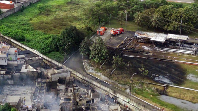 Foto Udara Terkini Usai Kebakaran Depo Pertamina Plumpang