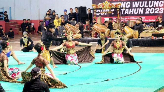 Festival Pencak Silat Banteng Wulung di Bandung yang Dihadiri Sekjen PDIP