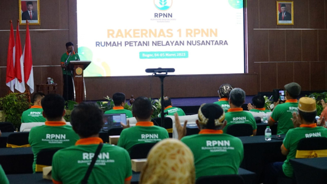 Mentan SYL membuka Rakernas RPNN, Ciawi Bogor (4/3)