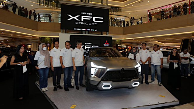VIVA Otomotif: Mitsubishi XFC Concept dipamerkan di Pekanbaru, Riau