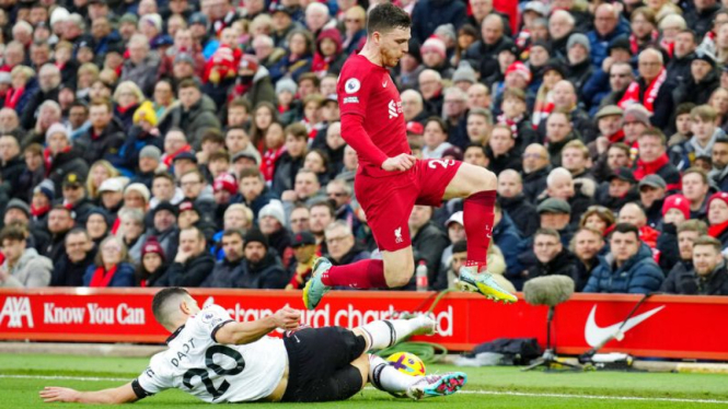 Liverpool melumat Manchester United 7-0 di Anfield.