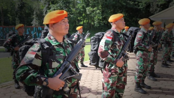 VIVA Militer: Pasukan Naga Pasa Kopasgat TNI bergerak ke Papua.