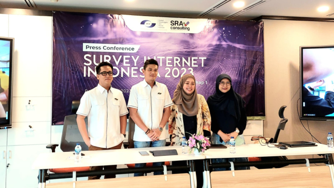 Press Conference: Survey Internet Indonesia 2023 oleh APJII.