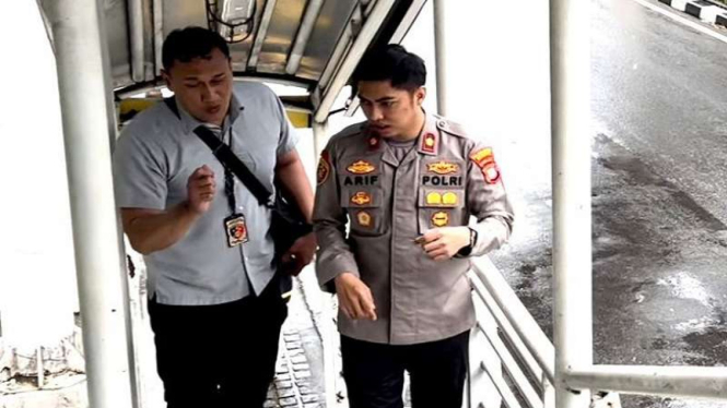 Kapolsek Metro Setiabudi, Kompol Arif Purnama Oktora 