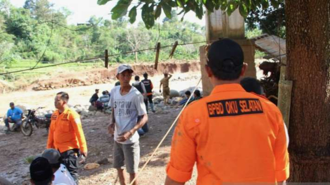 Banjir Bandang Terjang Satu Desa Di Oku Selatan Saat Subuh Tiga Rumah