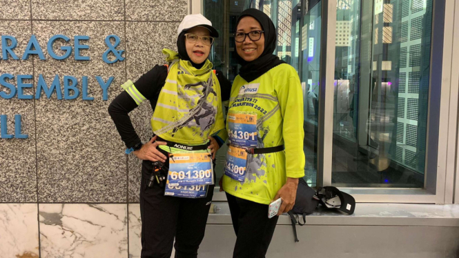Noor Devi dan Rina Agustin pelari yang bakal taklukkan Mandiri ITB Marathon 2022