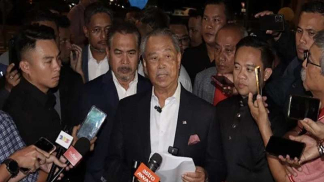Mantan PM Malaysia Muhyiddin Yassin ditangkap Komisi Antikorupsi Malaysia