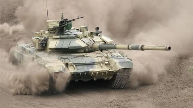 VIVA Militer: Tank Tempur Utama (MBT) T-90 Armata militer Rusia