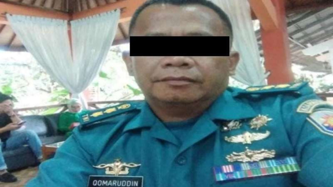 Qomaruddin, TNI AL gadungan berpangkat Letkol 
