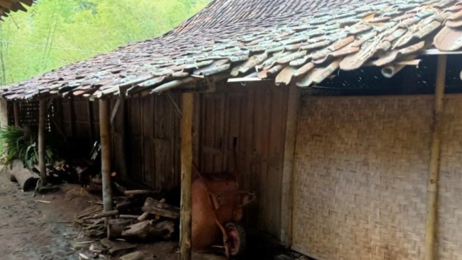 Rumah penduduk miskin ekstrem