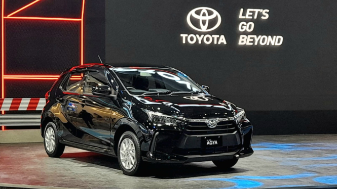 All New Toyota Agya di Pameran GJAW 2023