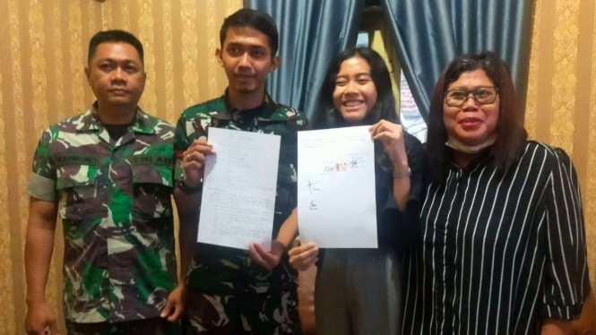 Tabrakan oleh anggota TNI di Pancoran berakhir damai