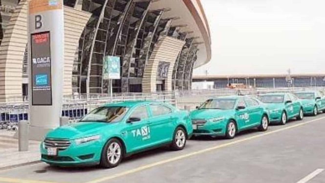 Taksi di Arab Saudi.