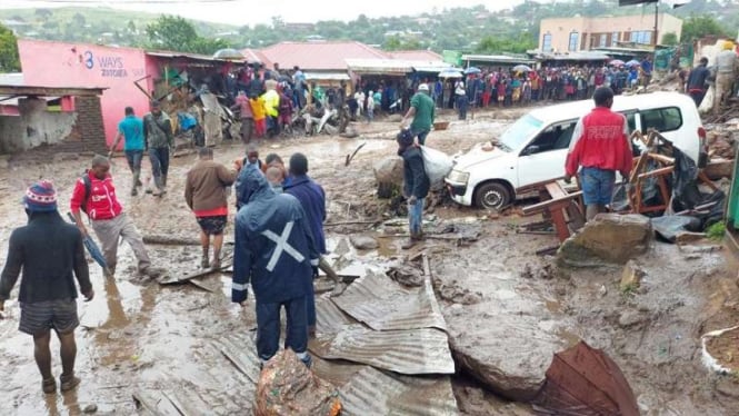 Topan Freddy menerjang Mozambik dan Melawi, ratusan orang tewas
