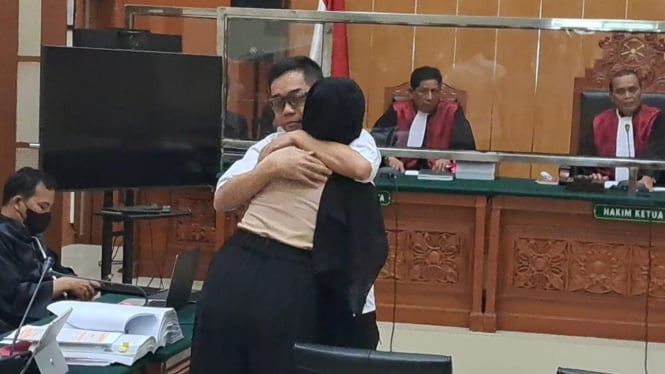 Sidang kasus narkoba dengan terdakwa AKBP Dody Prawiranegara digelar di Pengadilan Negeri Jakarta Barat, Rabu 15 Maret 2023. 
