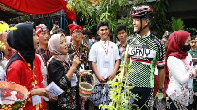 Ganjar Pranowo menghadiri kegiatan hasil urban framing siswa SMP