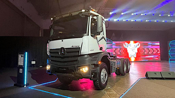 VIVA Otomotif: Truk baru Mercedes-Benz Actros Euro 5