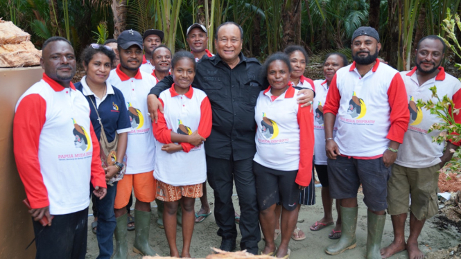 Waka BIN Cek Kesiapan Unit Usaha Papua Muda Inspiratif Jelang Peresmian PYCH 