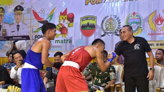 Gubernur Sumatera Utara, Edy Rahmayadi sambangi Pertina Sumut