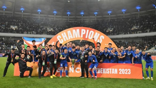 Bekuk Iran, Uzbekistan Juara Piala Asia U-20 2023.