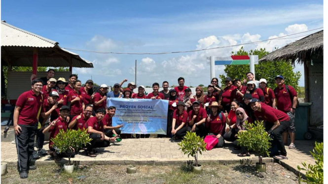 LPDP Menyelenggarakan Proyek Sosial Untuk Lestarikan Bumi di Desa Lontar