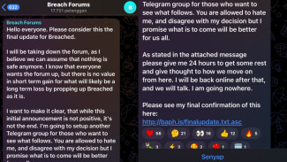 Sarang Hacker Bjorka BreachForums Mau Ditutup