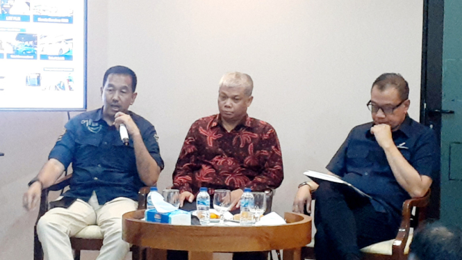 Diskusi pengelola Bandara, Angkasa Pura II, Angkasa Pura I dan AirNav di Kementerian Perhubungan.