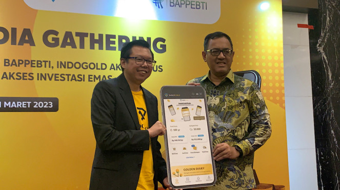 IndoGold kantongi izin Bappebti.