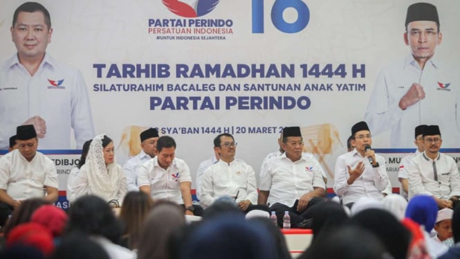 TGB saat Tarhib Ramadhan 1444 H Partai Perindo