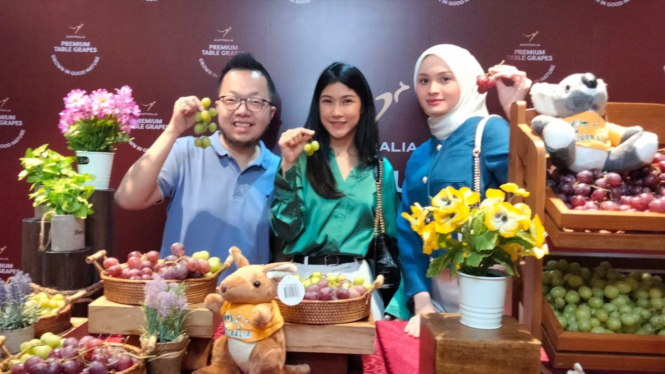 Kampanye promosi buah anggur Australia di Indonesia