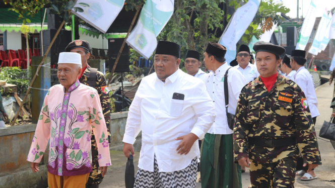Himpunan Santri Nusantara keliling Pondok Pesantren sosialisasi Ganjar Pranowo