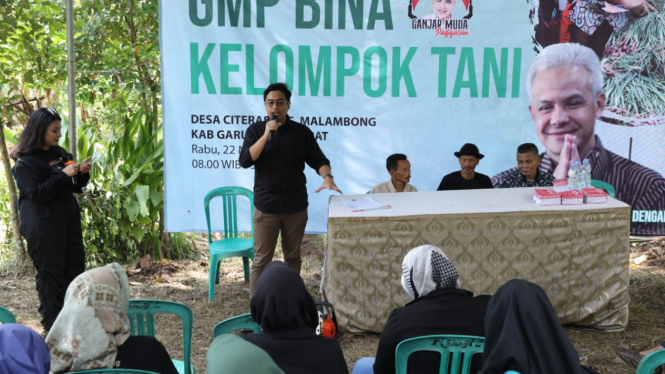 Relawan Ganjar gelar kegiatan bertajuk 'GMP Bina Kelompok Tani'